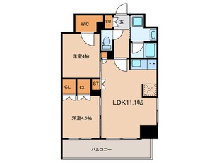 ルフォンプログレ品川戸越の物件間取画像